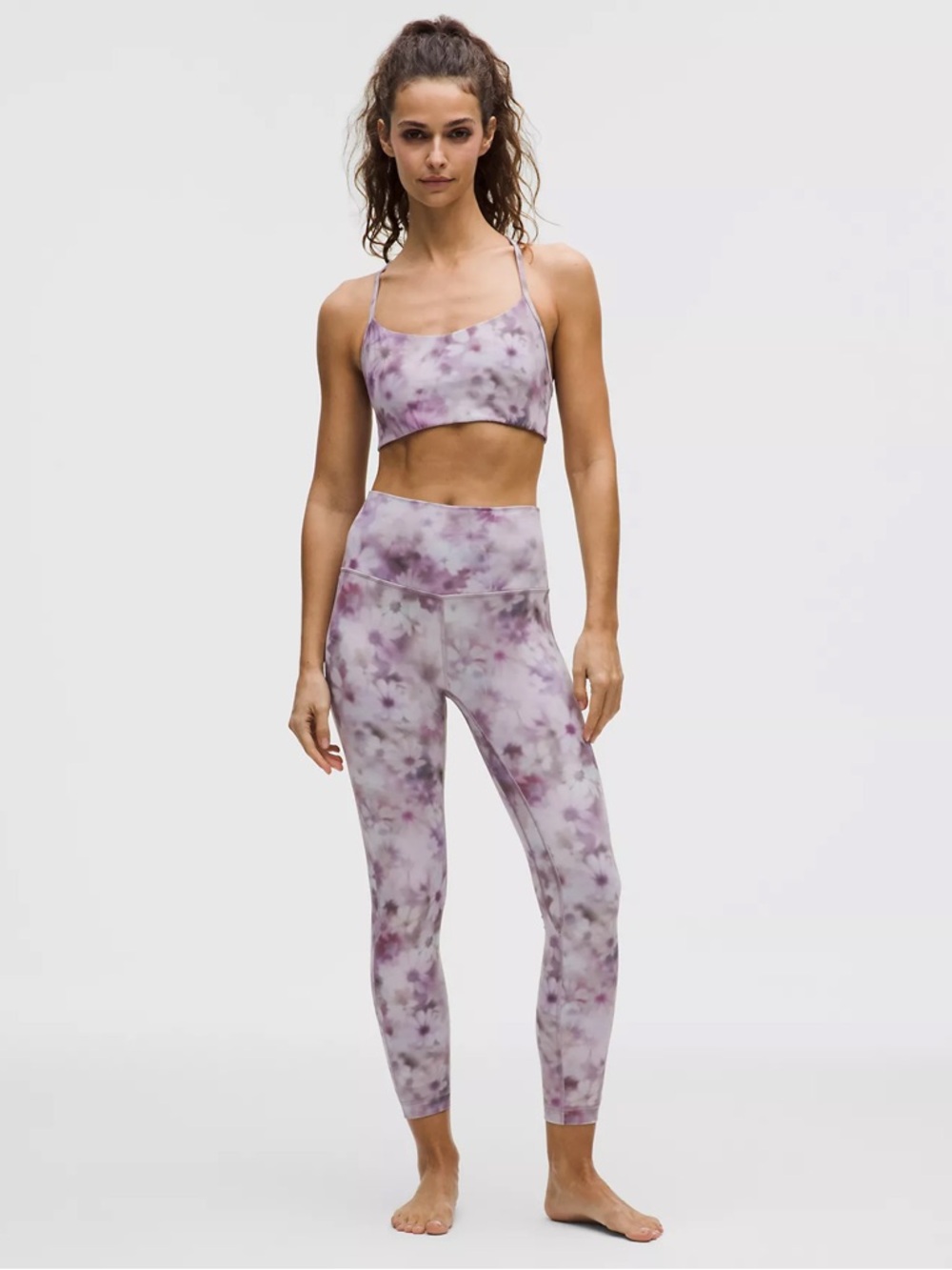 Lululemon Align High Rise 25” Meadow Haze Pink Multi 6